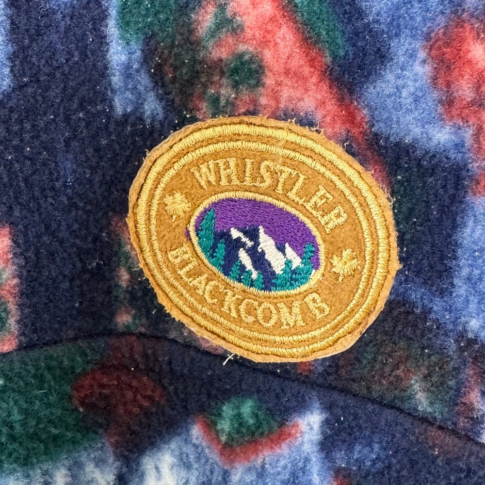 Vintage Mountain Memories The Banff Shirt Co. Snap Front Fleece Womens XL - Picture 3 of 11